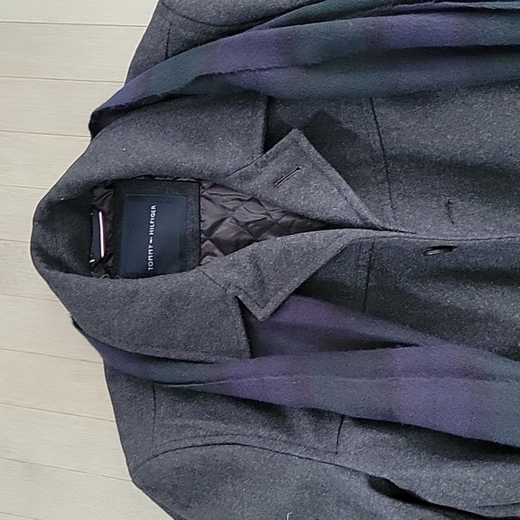 Tommy Hilfiger melton walking coat - Picture 3 of 8